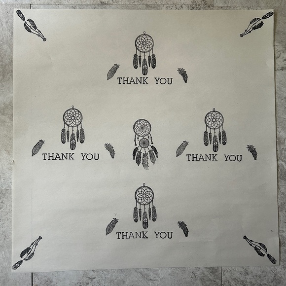 Custom wrapping paper 30 Sheets - Picture 2 of 13